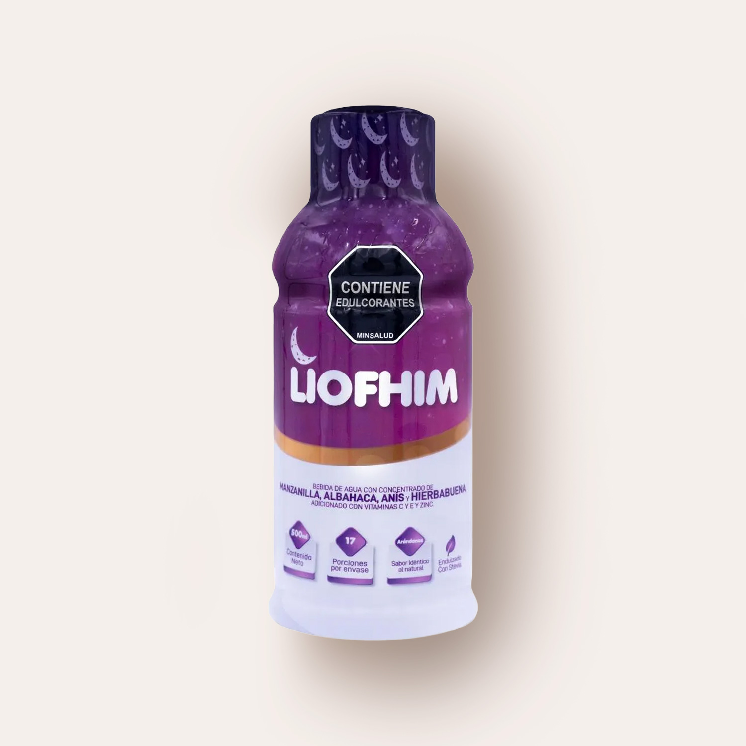 Liofhim bebida nocturna para rutina de descanso