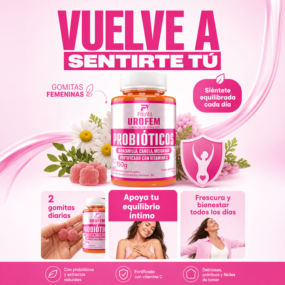 UROFEM PROBIOTICOS - Imagen 3