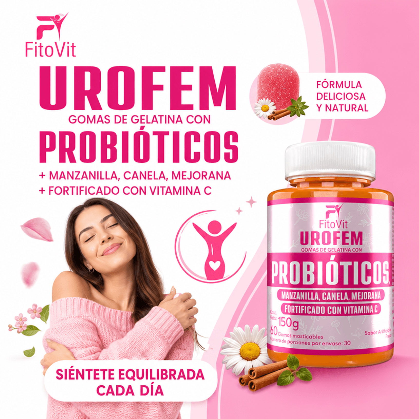 UROFEM PROBIOTICOS - Imagen 2